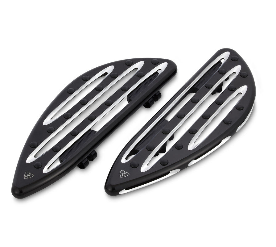 ARLEN NESS 80-13 FLT/86-13 FLST FLRBRDS D-CUT BLACK 06-833