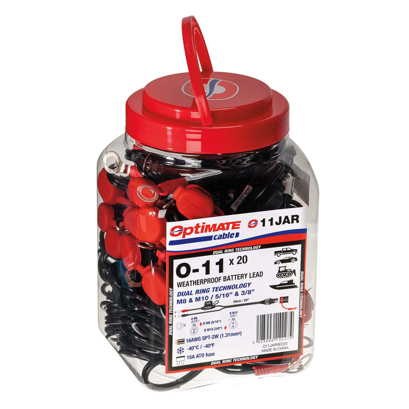 TECMATE OPTIMATE CABLE  5/16"- 3/8" (M8-M10) JAR OF 20 O11JAR