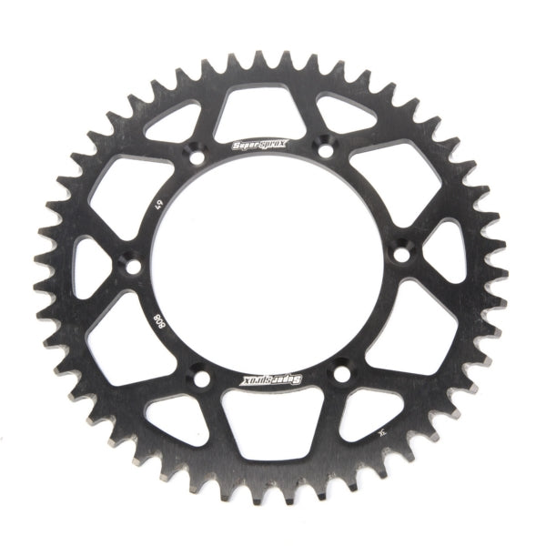 SUPERSPROX SPROCKET 49 RR SUZ BK SUPERSPROX RAL-808-49-BLK