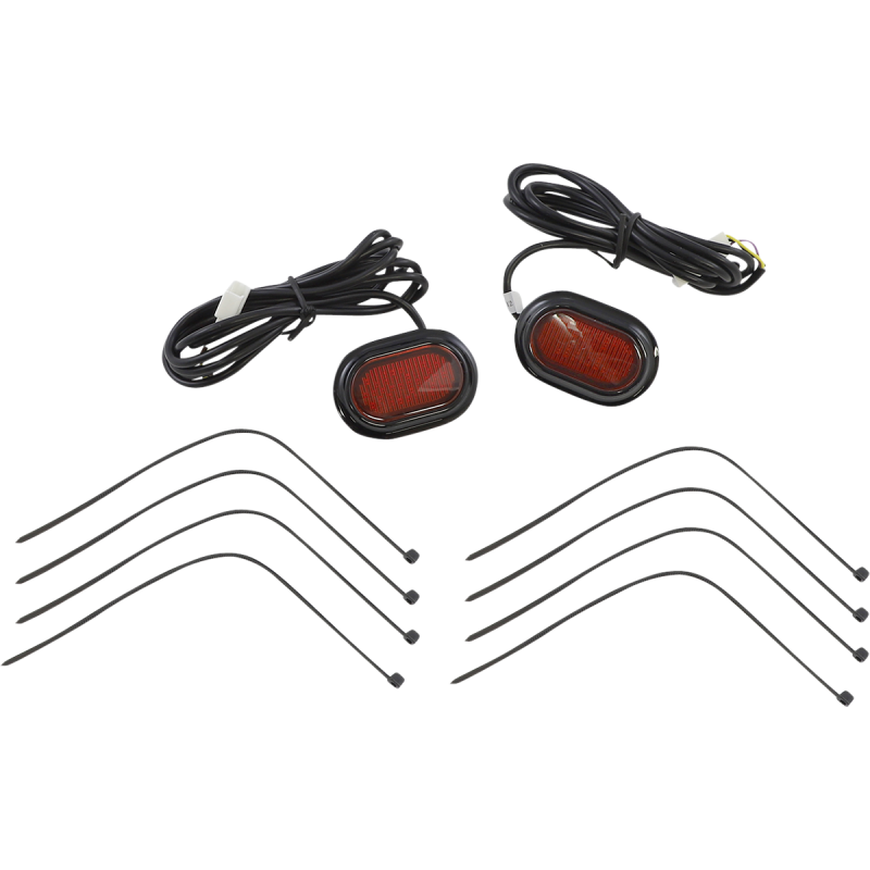 CUSTOM DYNAMICS LIGHT ANTENNA REDLENS BLK CD-PLUG-RB