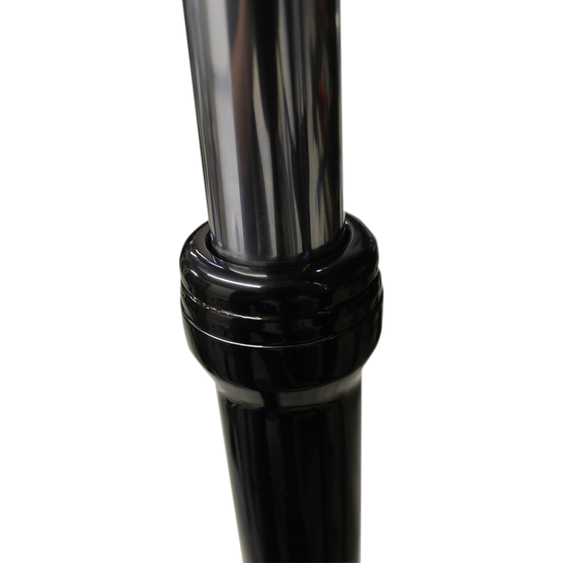 LA CHOPPERS COVER FORK BOOT 39MM BLK LA-7503-39B