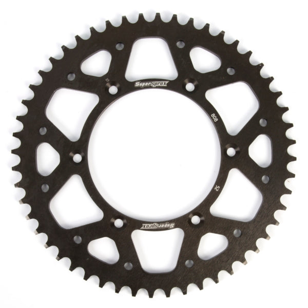 SUPERSPROX SPROCKET 52 RR SUZ BK SUPERSPROX RFE-808-52-BLK