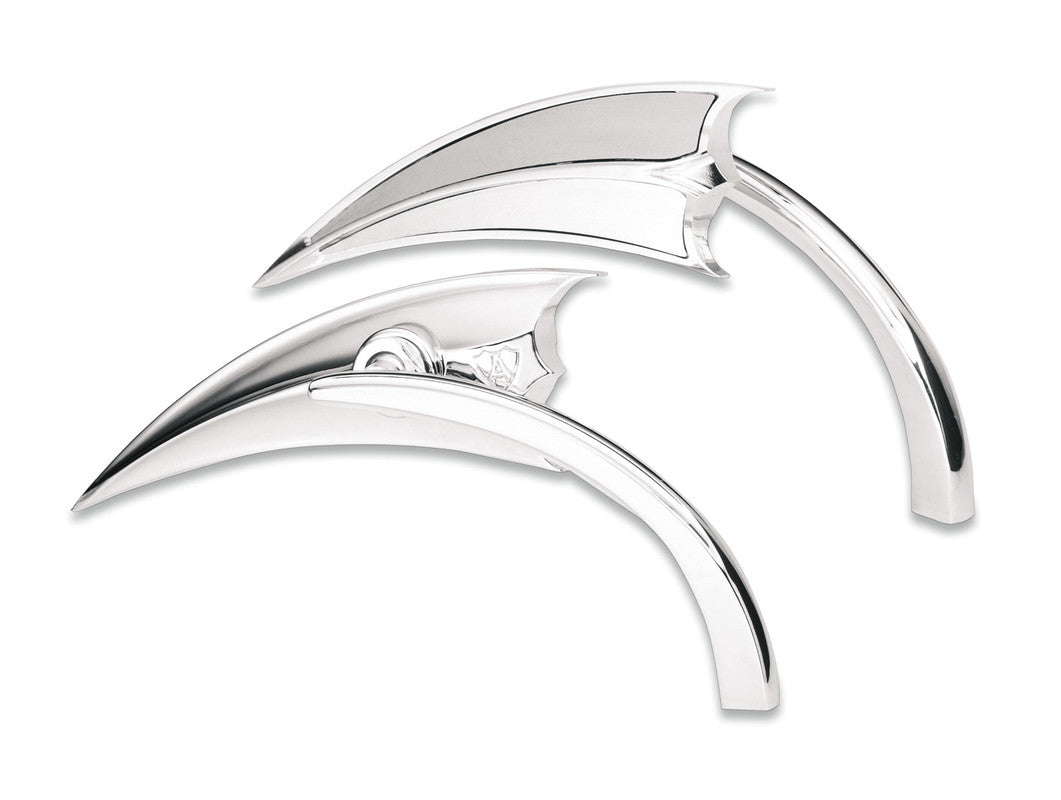 ARLEN NESS SCOOP TRIANGLE MIRROR CHROME LEFT (EA) 13-060