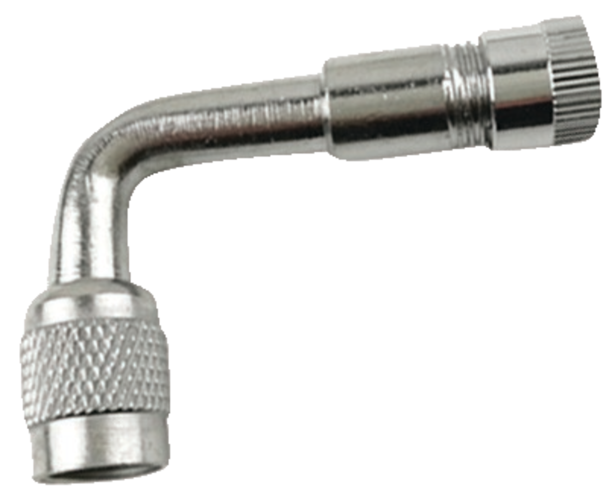 BVP UMI CHROME VALVE EXTENSION 90° 09-3015