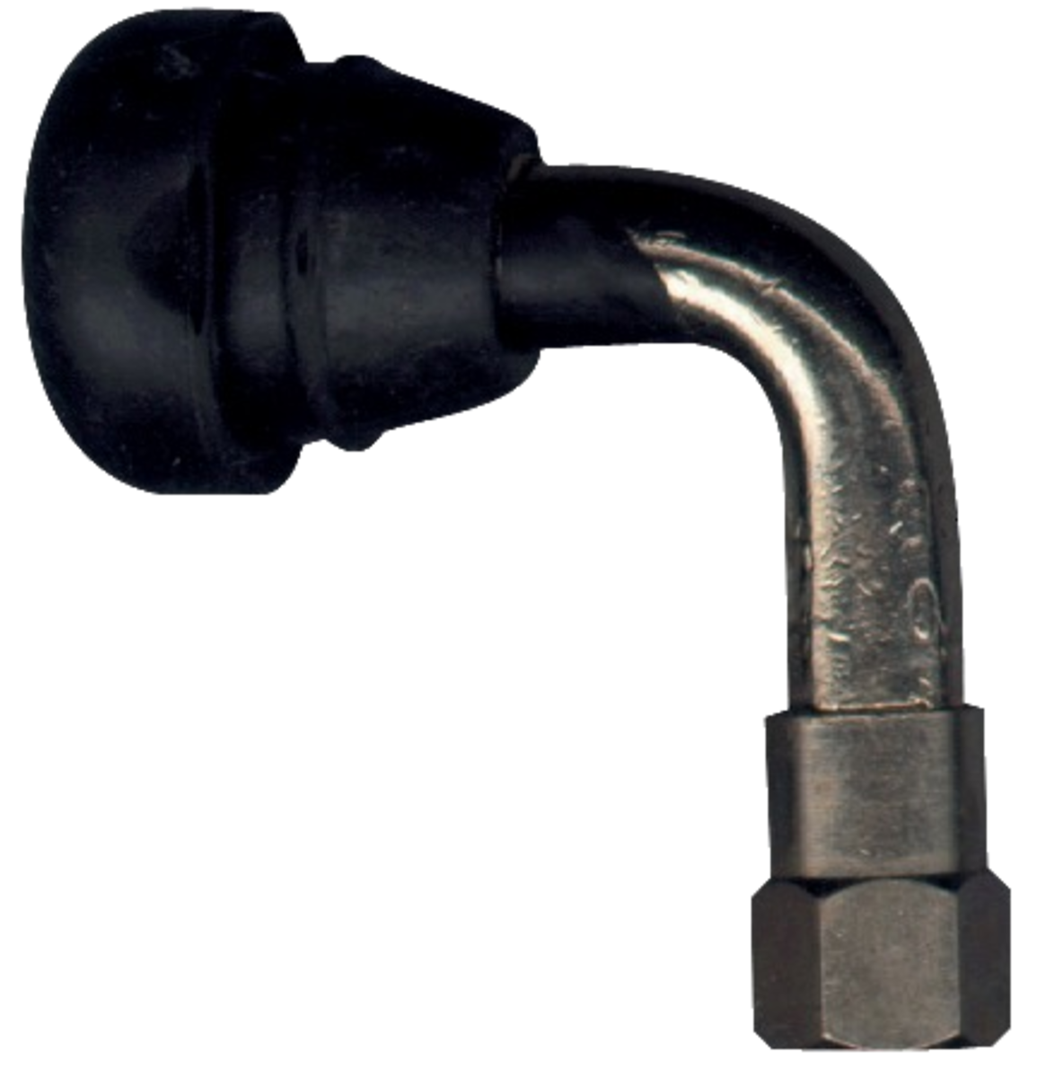 BVP UMI VALVE STEM CHROME/RUBBER 90° 09-3008