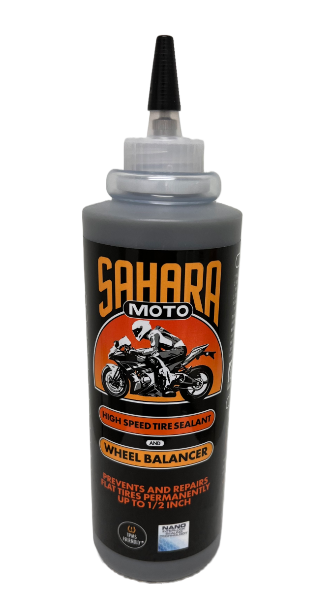 STALLION SAHARA MOTO TIRE SEALANT 500ML / 16 OZ 16S