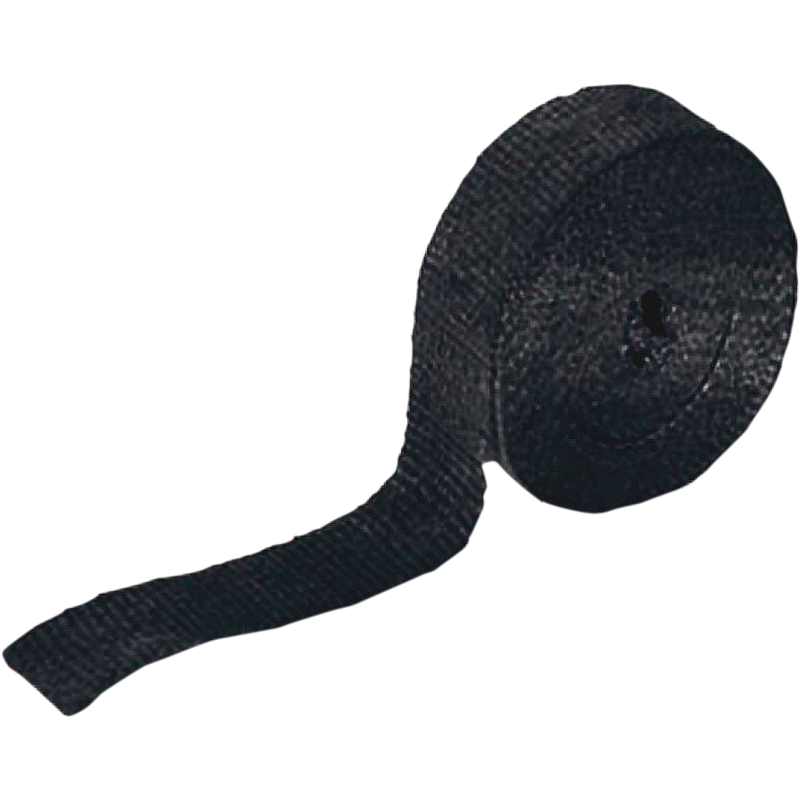 MOOSE RACING EXHAUST WRAP BLACK 2"X50FT ROLL MOOSE 501-2000