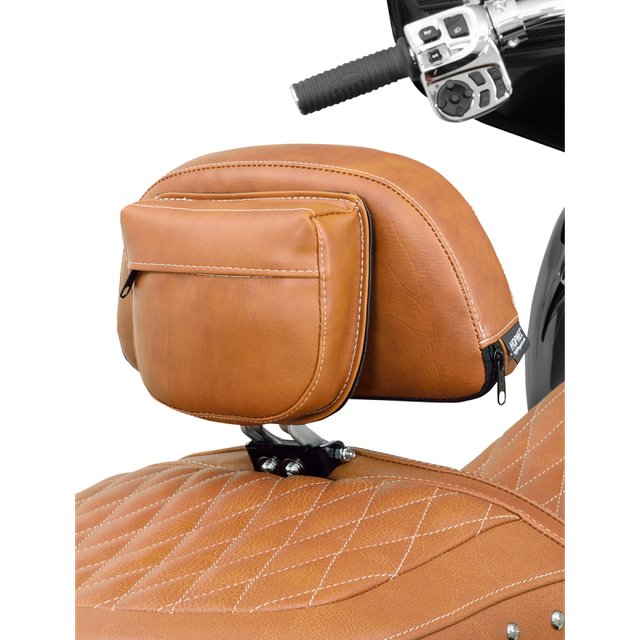SHOW CHROME BACKREST INDAN SADDLE 30-209