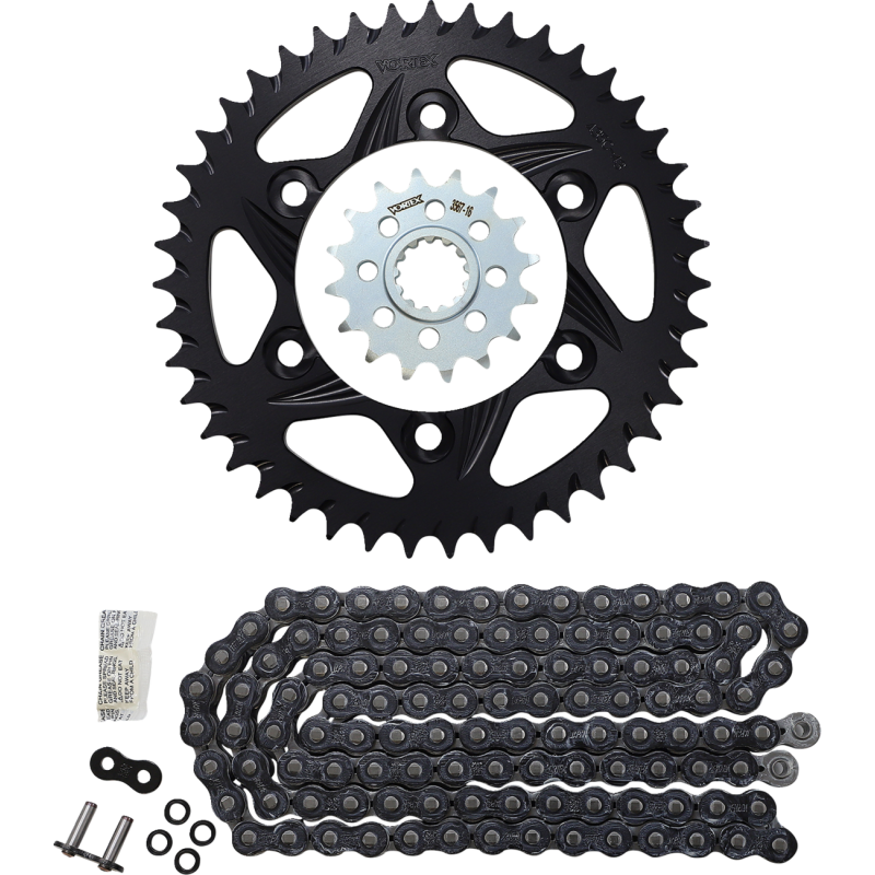 VORTEX CHAIN KIT FZ-10 BLACK CK6471