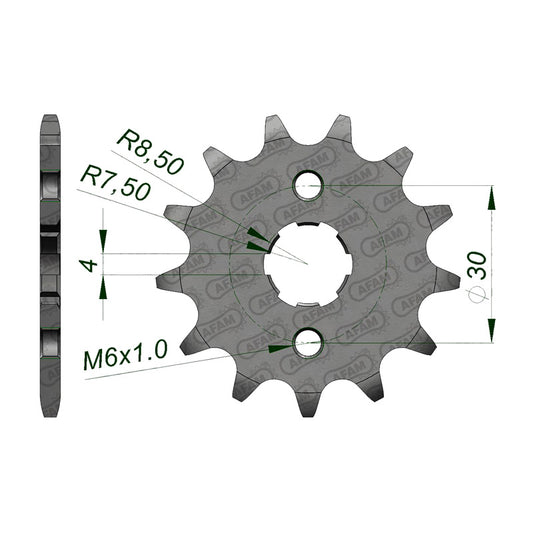 AFAM FRONT SPROCKET HON GROM 125 (2015) 20101-13 20101-13