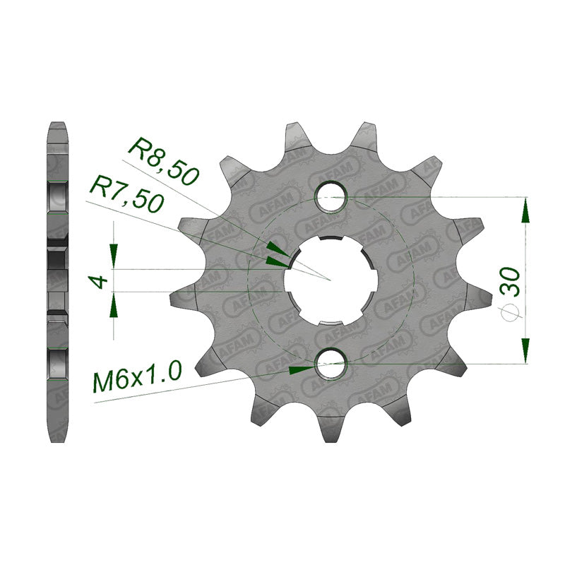 AFAM FRONT SPROCKET HON GROM 125 (2015) 20101-14 20101-14