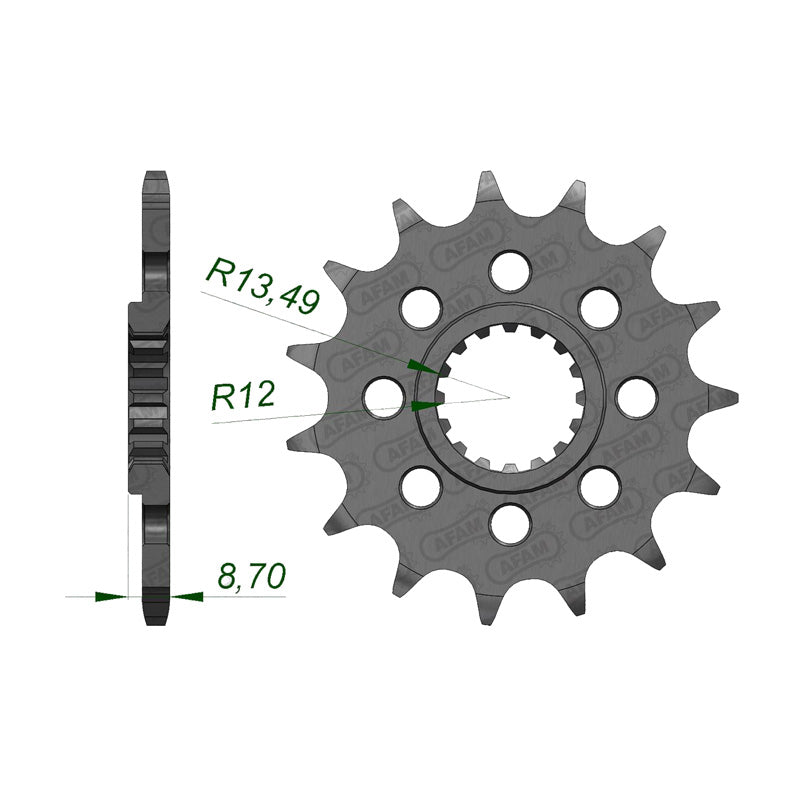 AFAM SPR 16T 520P GSXR1000 2009 (22902-16) 22902-16