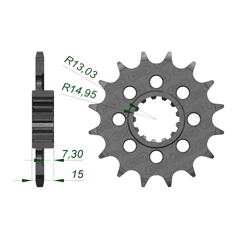 AFAM FR.SPR.BMW S1000RR 09-10 520-17 166801-17