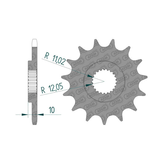 AFAM AFAM AV 16T 520 BMW F650/GS 97-05       (JTF-402) 61301-16