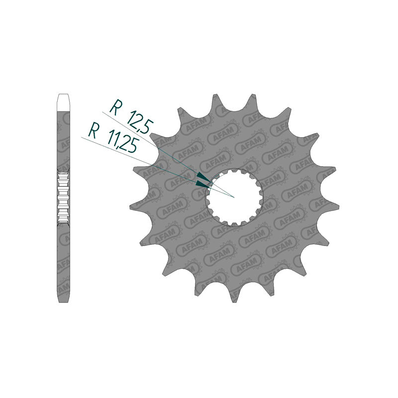 AFAM AFAM FR.17T TRIUMPH STREET TWIN/CUP/SCRAMB.17-18 88803-17