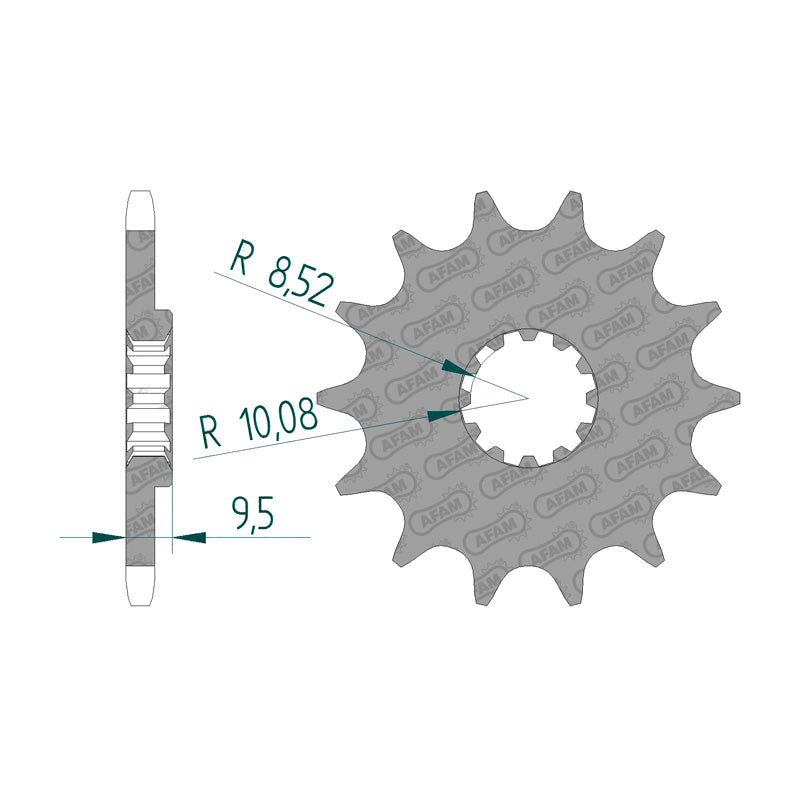 AFAM AFAM FR.KTM 60/65SX 99-06 14T (94120-14). 94120-14
