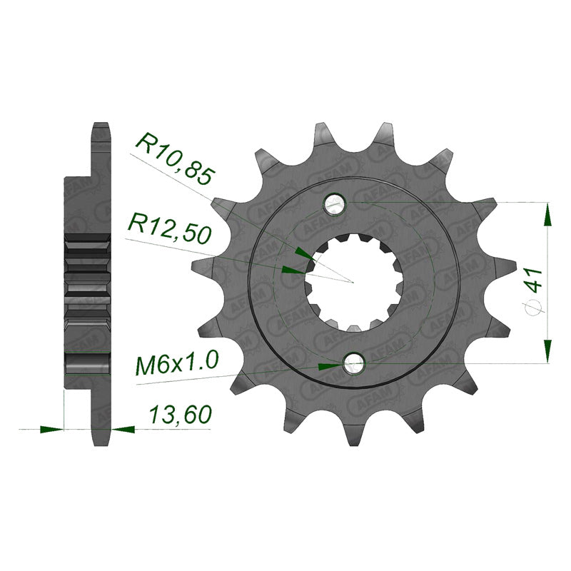 AFAM AFAM FR.14T 520P XR650R 00-06. 20517-14