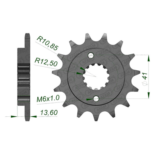 AFAM AFAM FR.14T 520P XR650R 00-06. 20517-14