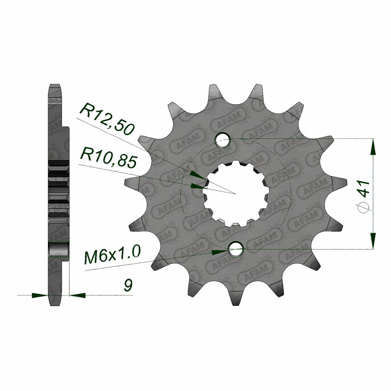 AFAM AFAM AV.14T TRX400EX 05-06.XR600/650L  (JTF-1309) 20510-14