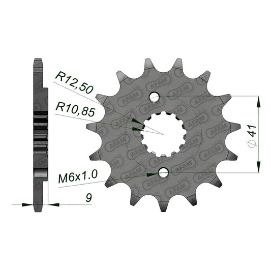 AFAM AFAM AV.15T XR600R91-00/650L93-04      (JTF-1309) 20510-15