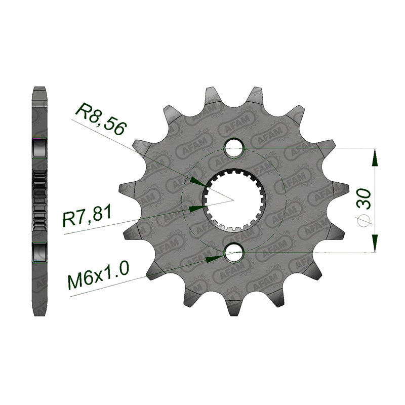 AFAM AFAM 14T FR.SPR.CR80/85R 86-04 14T 420. 20105-14