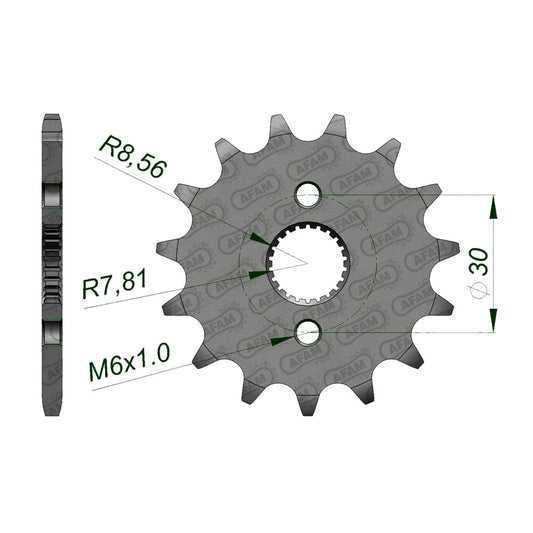 AFAM AFAM 14T FR.SPR.CR80/85R 86-04 14T 420. 20105-14