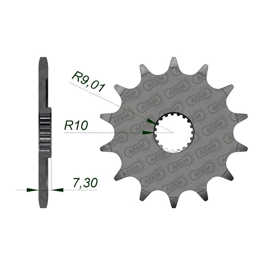 AFAM AFAM FR 13T 520 CR125 87-03. 20206-13