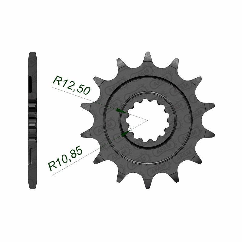 AFAM FR.SPR. KX450F 06-07 13T 520 (27502). 27502-13