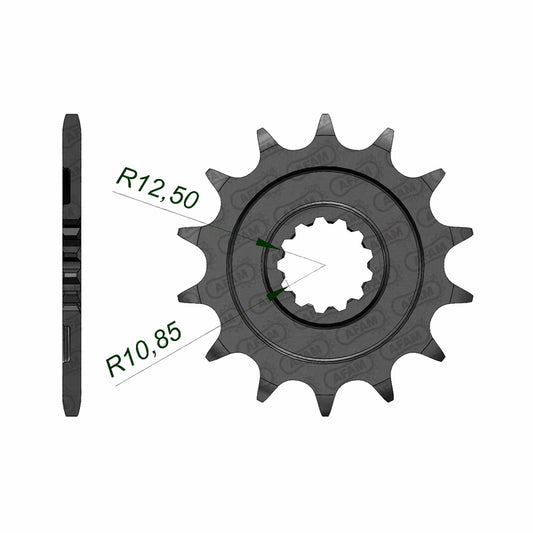 AFAM FR.SPR. KX450F 06-07 13T 520 (27502). 27502-13
