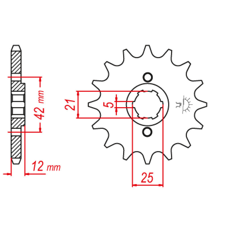ITL SPR.FR.4G0-17461-61 16T                   E571-16T 110634