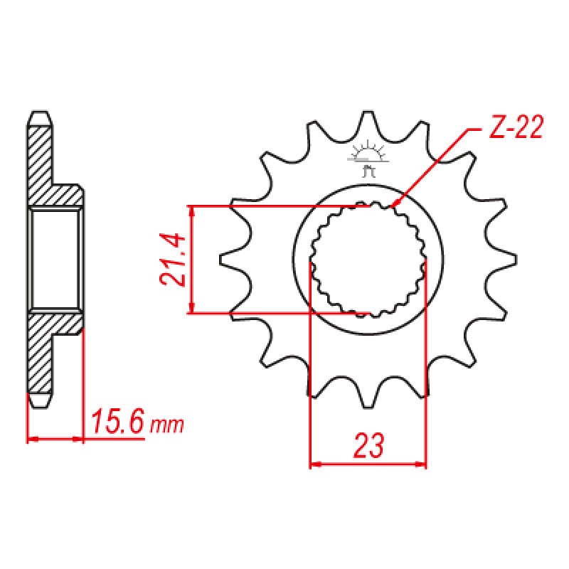 ITL SPR.FR. 14T YZ85 02-07 E558 (577). 110654