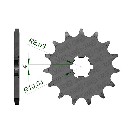 AFAM AFAM 13T 420 TTR50 2006 (30100). 30100-13