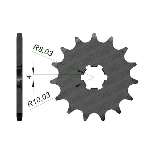 AFAM AFAM 12T 420 TTR50 2006 (30100). 30100-12