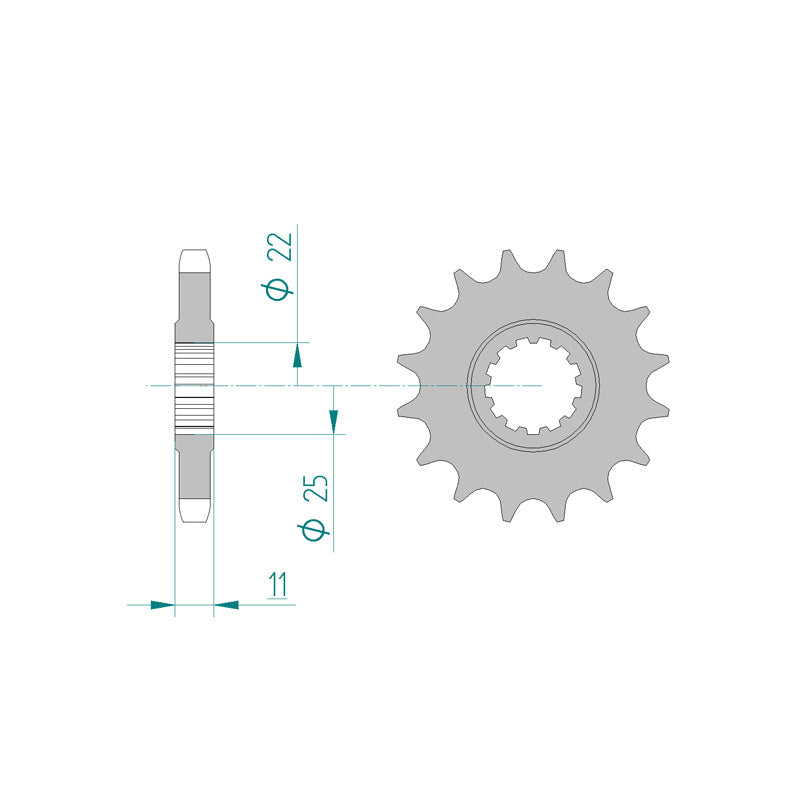 ITL SPR.FR.1AE-17461-60 16T 530P             E580-16T 110682
