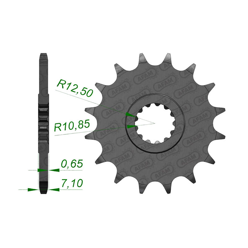 AFAM AF AV.16T 520P ZX6P/R 07-12KFX450R    (JTF-1536) 21601-16