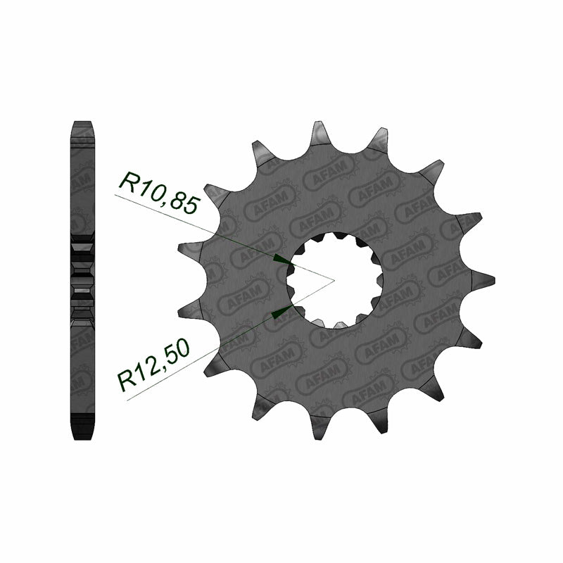 AFAM FR.SPR.ZX-10 04-06 GSXR600 97-06 525 15T. 28401-15