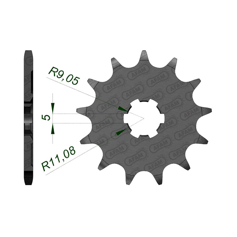 AFAM AFAM FR.12T 520P KX125K 94-07          (JTF-1445) 24201-12