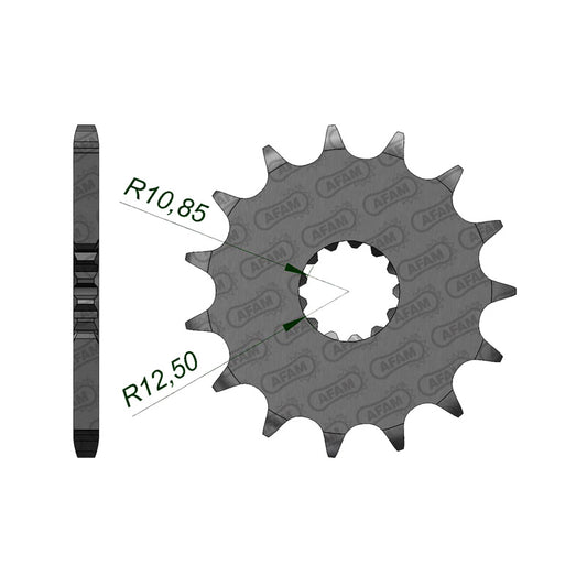 AFAM FR.SPR.ZX-10 04-06 GSXR600 97-06 525 16T. 28401-16