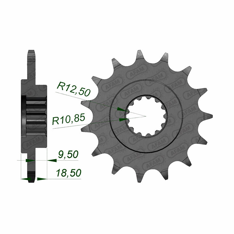 AFAM AFAM FR 15T 520P Z750J1/K1(ZR750) 24603. 24603-15