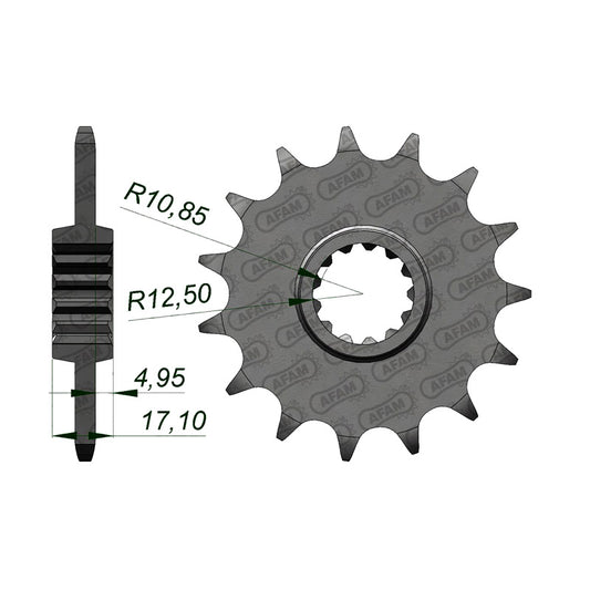 AFAM AFAM FR.13T 520P CB500 2013 20407-13 PS