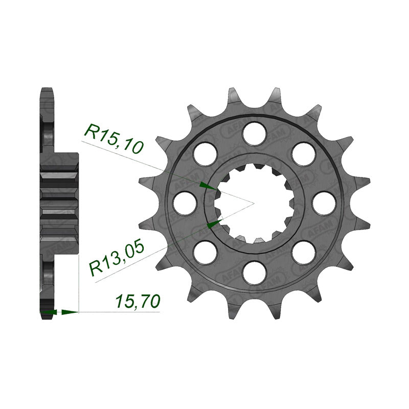AFAM AFAM FR 16T 520P RC30 88-90 SPECI.ORDER  20604. 20604-16