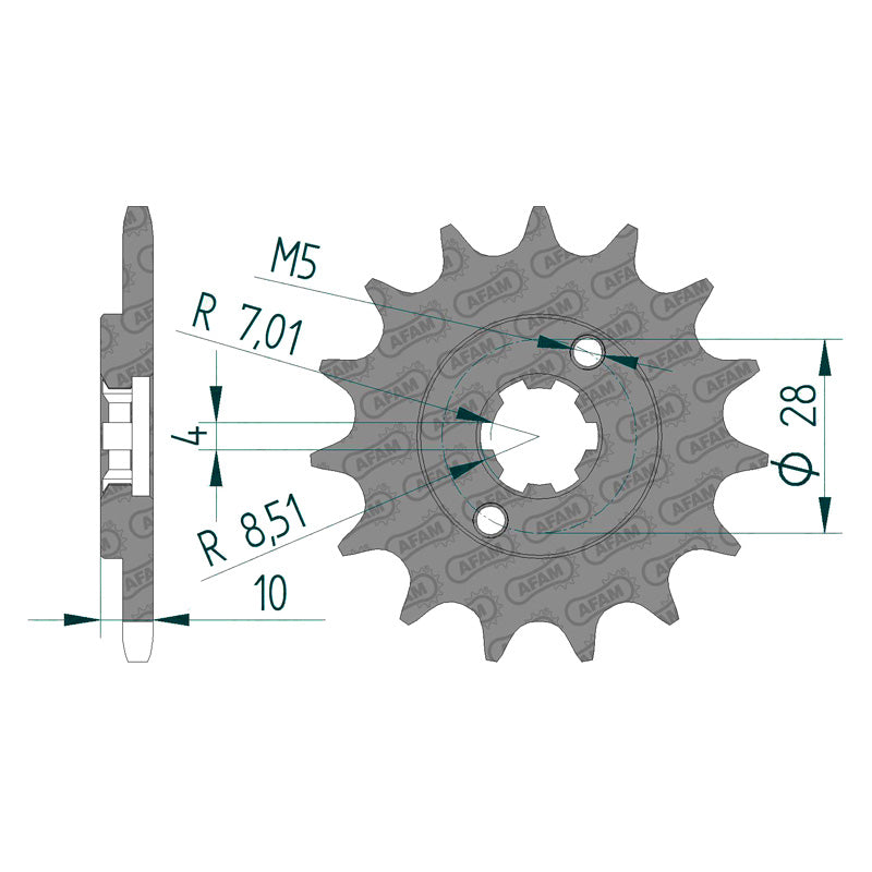 AFAM AFAM 15T 420 DERBI GPR. 49100-15