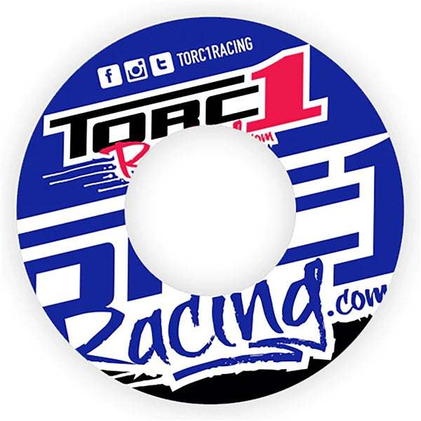 TORC 1 GRIP PAD DONUT QTY2 BL/WH 8112-0301