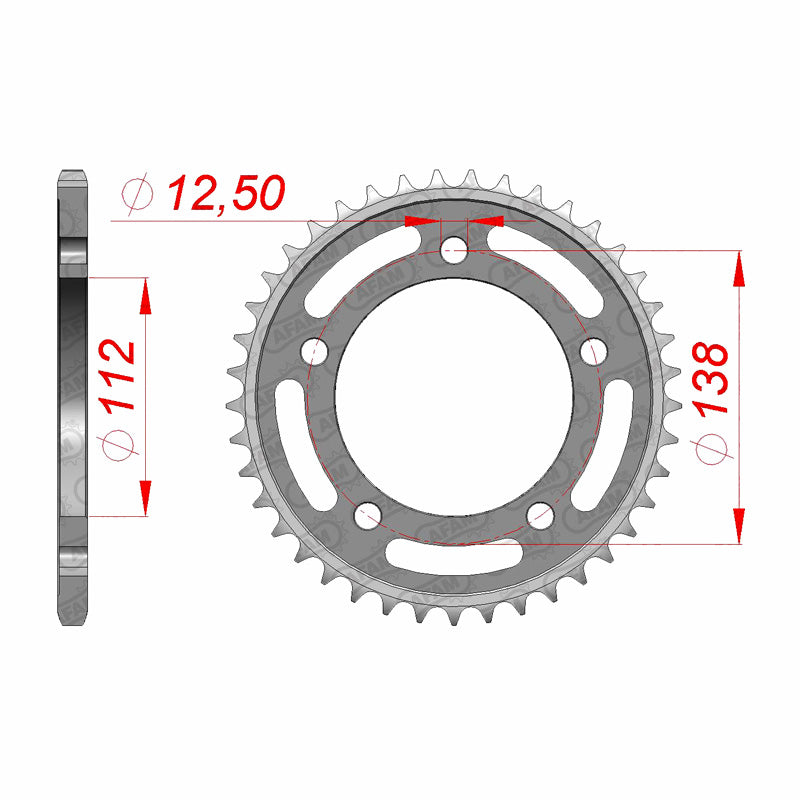 AFAM SPR.RR.CB500 2013 39T 10627-39