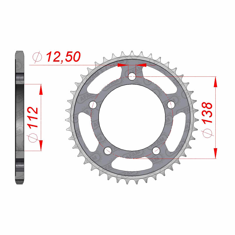 AFAM SPR.RR.CB500 2013 43T 10627-43
