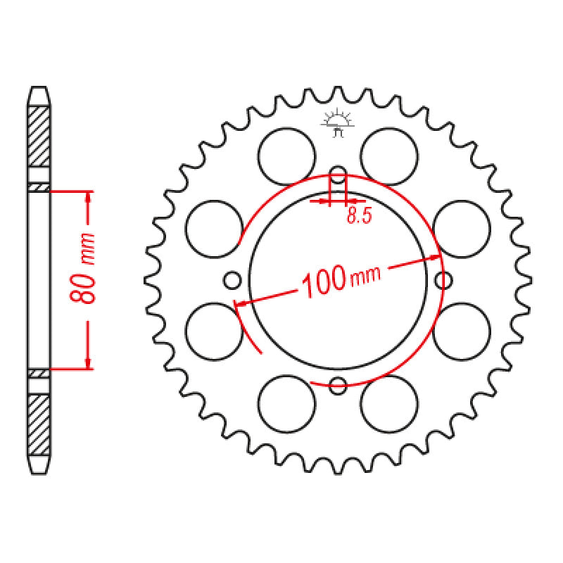 ITL SP RR.41T 520P GSGNGZ250+MARAUDER 80-09 0819-41T 111503