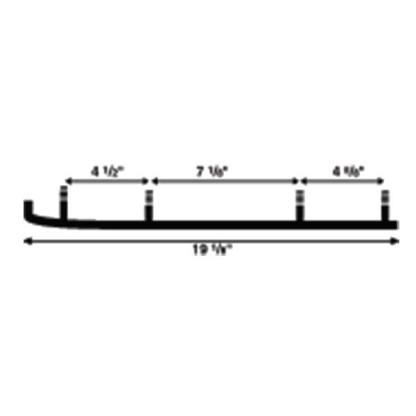 SPX PRO-SERIES LITE CARBIDE 4" ARCTIC CAT PRO/EAT3-9850