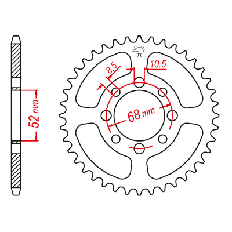 ITL SP RR.34T 428P 64511-46430 KA/SU   0802-34T. 111551