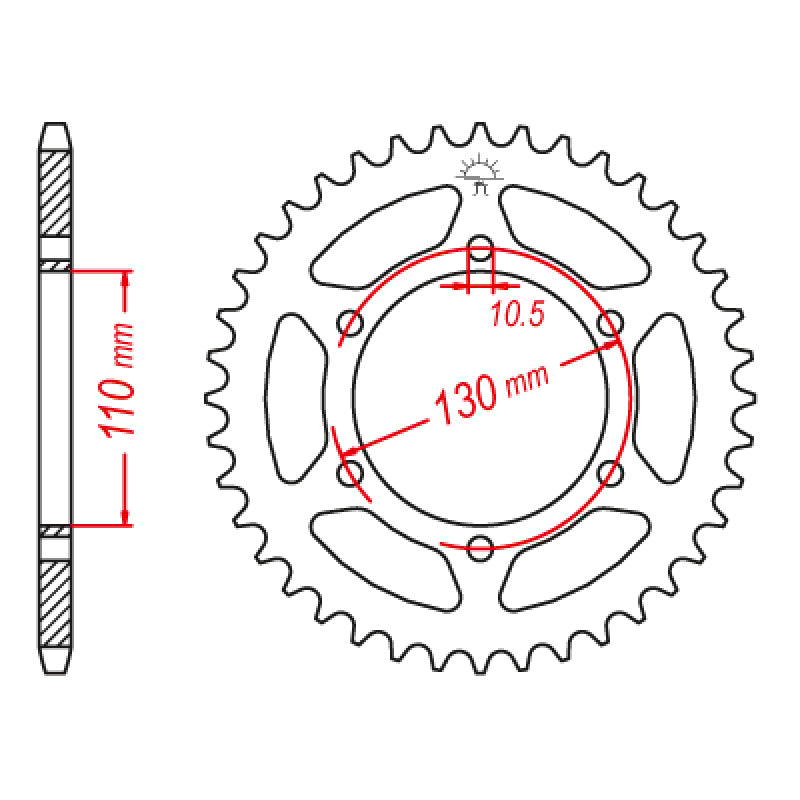 ITL SP.RR.41T 520P 42041-1354 KA/YAM     0486-41(P504) 111713