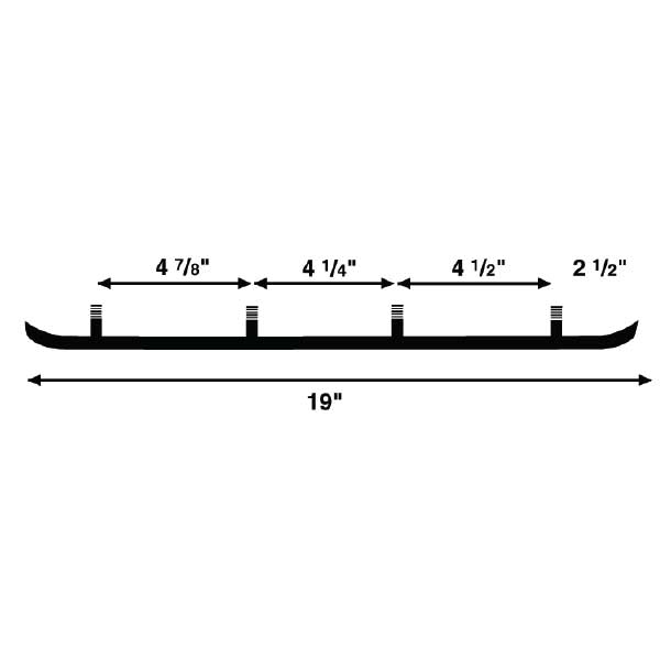 ACS SPORT CARBIDE RUNNERS SKI-DOO 254-05S
